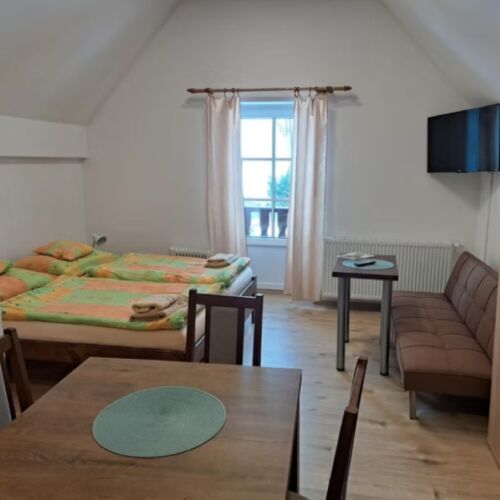 Pokoj se sprchou s vlastní kuchyňkou pro 2 os.