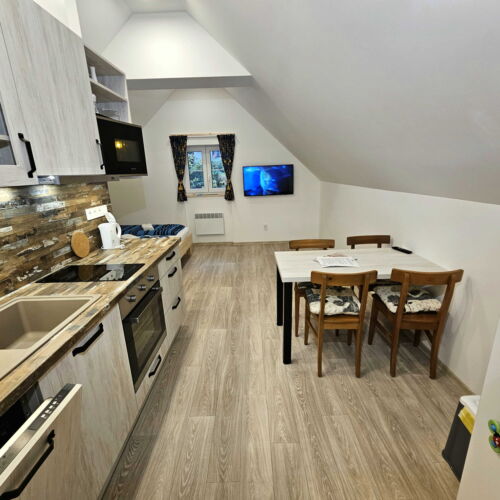 Ap. č.12 TANDVALSKÝ ŠPIČÁK (1+kk) - 32 m2 (3 osoby + postýlka)