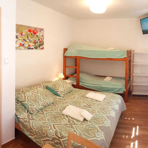 Studio Apartman se sprchou pro 2 os. (s možností přistýlky)