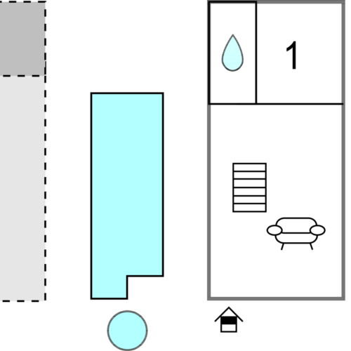 Casă de vară pentru 8 pers. (se inchirieaza doar integral)