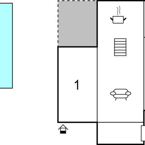 Domek letniskowy 6-osobowy 