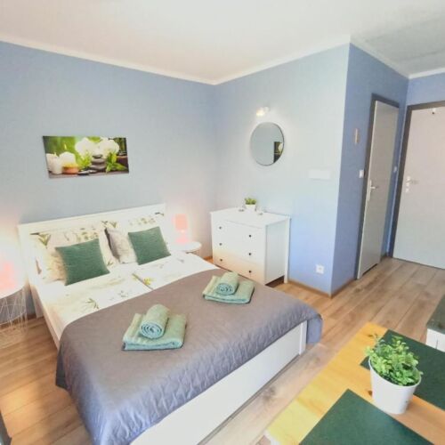 Apartament 2-osobowy na piętrze na parterze z 1 pomieszczeniem sypialnianym