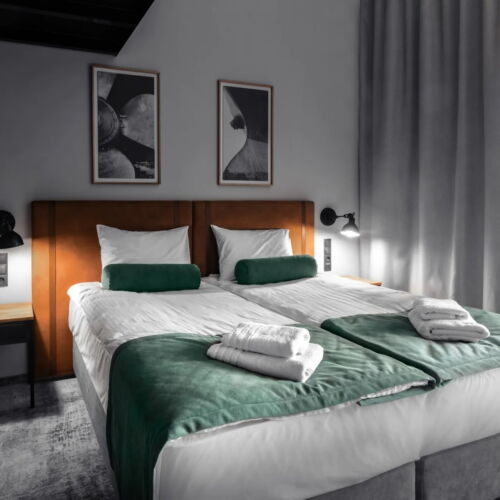 Apartament gallery cu chicineta proprie cu 2 camere pentru 6 pers.