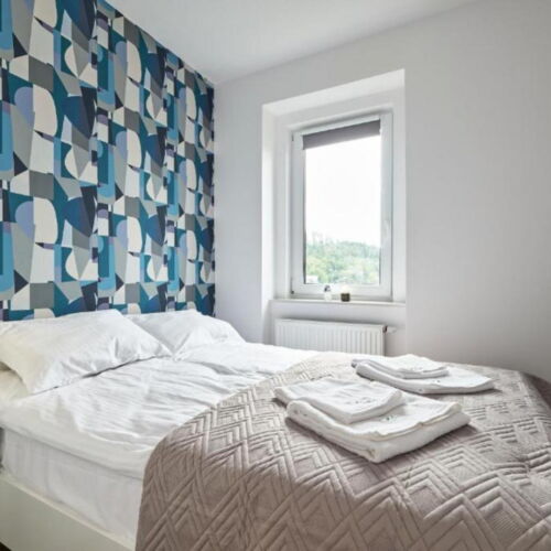 Apartament 4-osobowy na piętrze Family z 2 pomieszczeniami sypialnianymi (możliwa dostawka)