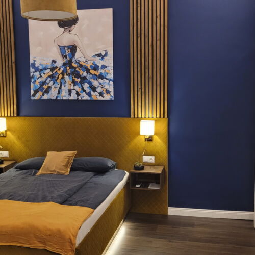 Apartament superior cu cada cu 1 camera pentru 2 pers. (se poate solicita pat suplimentar)