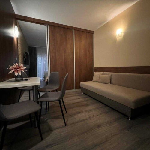 Apartament 4-osobowy z prysznicem z własną kuchnią (możliwa dostawka)