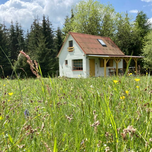 Chata (jako celek) se sprchou s privátní koupelnou mimo apartmán pro 4 os.