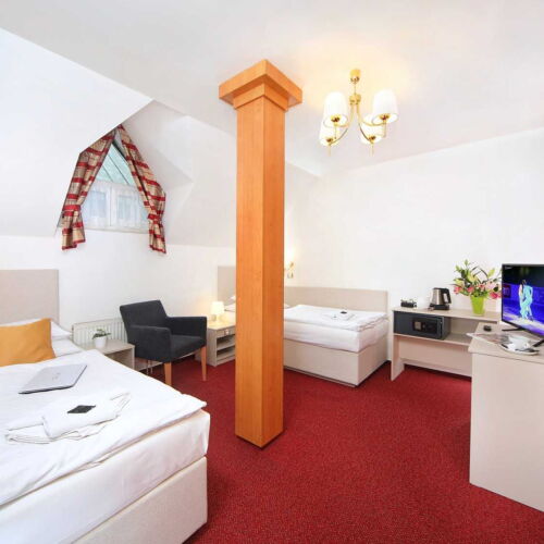 Dvoulůžkový pokoj DELUXE č. 112 s oddělenými lůžky