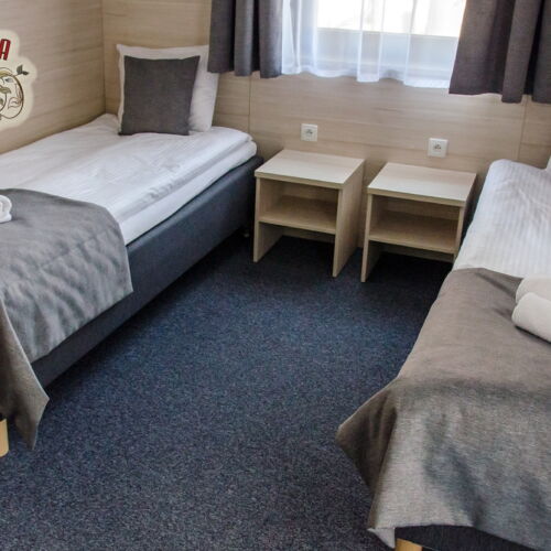 Pokój 2-osobowy na piętrze z widokiem na miasto