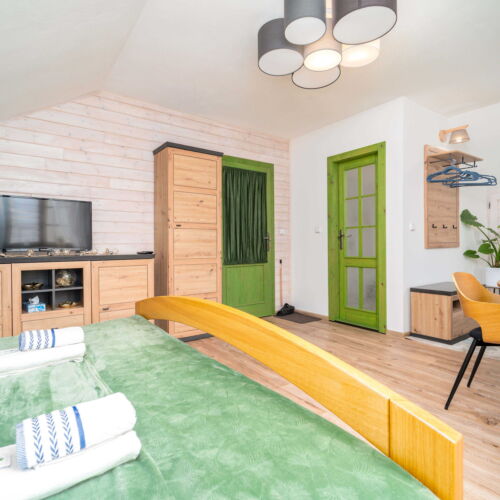 A2 Třílůžkový pokoj Deluxe (vhodné pro hosta z domácím mazlíčkem)