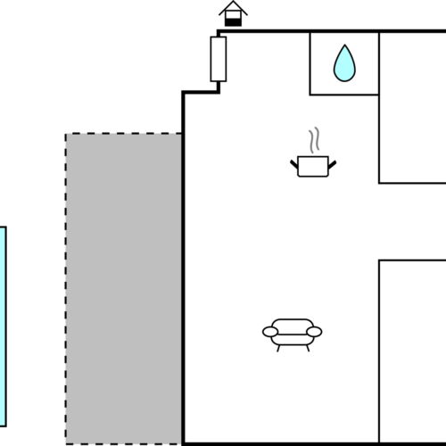 Casă de vară pentru 6 pers. (se inchirieaza doar integral)