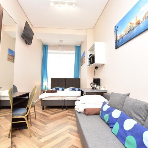 Apartament 4-osobowy z 1 pomieszczeniem sypialnianym