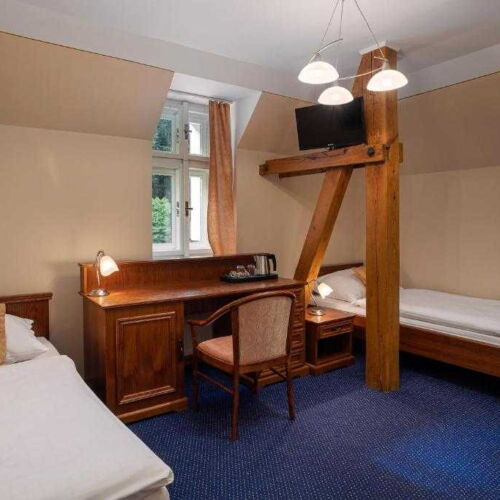 Camera  twin cu duș