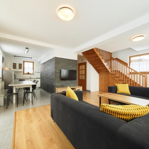 Deluxe Rekreační dům (jako celek) pro 12 os. s výhledem na hory