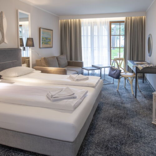 Pokój 2-osobowy na piętrze na parterze (możliwa dostawka)