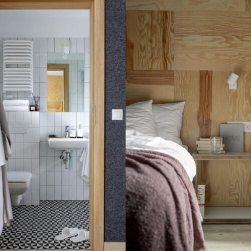 Camera dubla cu balcon cu grup sanitar