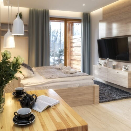 Studio 1-Room Apartment for 2 Persons