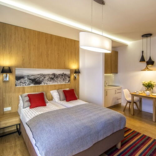 Studio 1-Room Apartment for 2 Persons