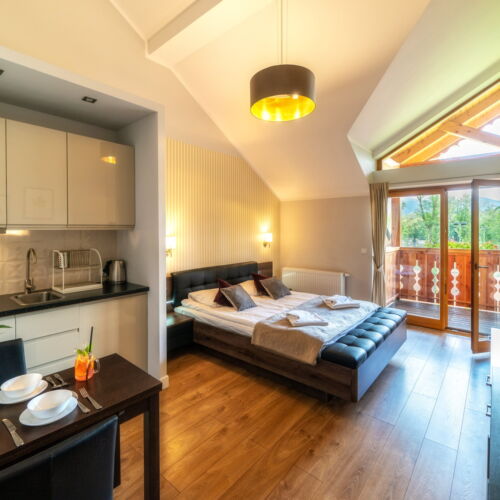 Studio 1-Room Apartment for 2 Persons
