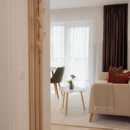 2-Room Balcony Apartment for 4 Persons