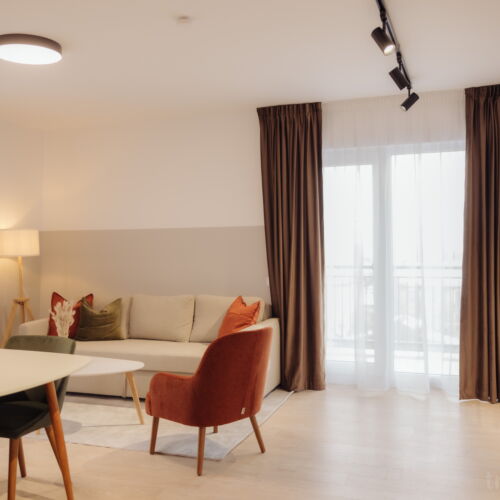 Exclusive 2-Room Balcony Apartment for 4 Persons