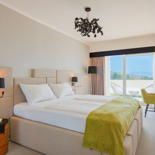 Sea View Upstairs Quadruple Room