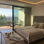 Deluxe Apartman s manželskou postelí s 1 ložnicí s výhledem na moře (s možností přistýlky)