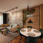 Exclusive 1-Zimmer-Apartment für 3 Personen mit Balkon