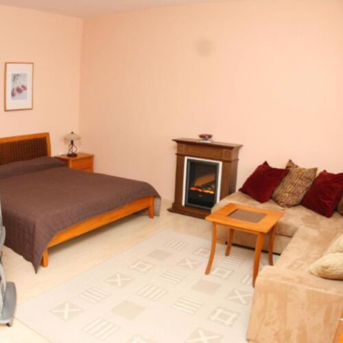 1-Room Apartment for 4 Persons with Shower and Kitchen