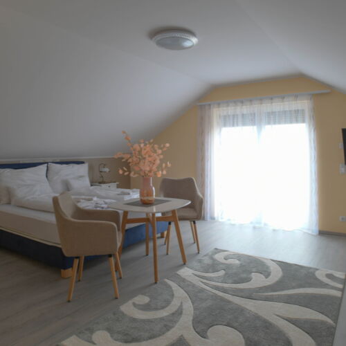 Deluxe Suita s manželskou postelí s 1 ložnicí s panoramou