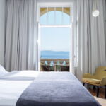 Superior Pokoj s manželskou postelí s výhledem částečně na moře