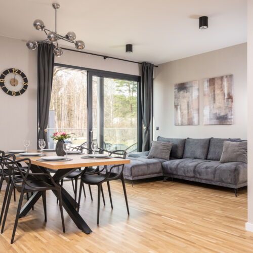 Apartament 6-osobowy Privilege z widokiem na ogród z 3 pomieszczeniami sypialnianymi