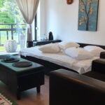 Deluxe 1-Zimmer-Apartment für 3 Personen mit Balkon (Zusatzbett möglich)