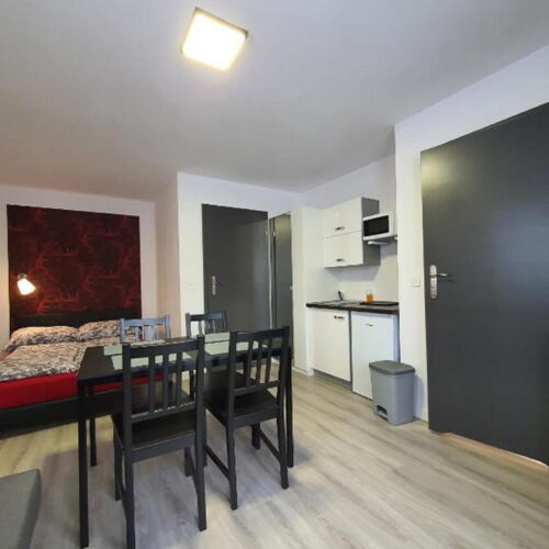 Apartament 4-osobowy na parterze Przyjazny podróżom rodzinnym z 1 pomieszczeniem sypialnianym