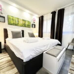 Superior Apartman s klimatizací s manželskou postelí s 1 ložnicí (s možností přistýlky)