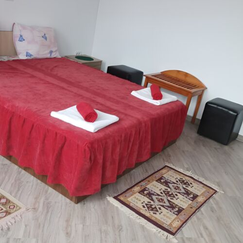 Camera dubla la etaj cu baie (se poate solicita pat suplimentar)