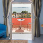 Pogled na more Balkon soba sa francuskim krevetom (za 2 osoba(e))