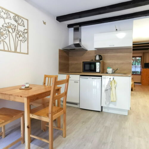 Studio Apartman se sprchou pro 4 os. s 1 ložnicí