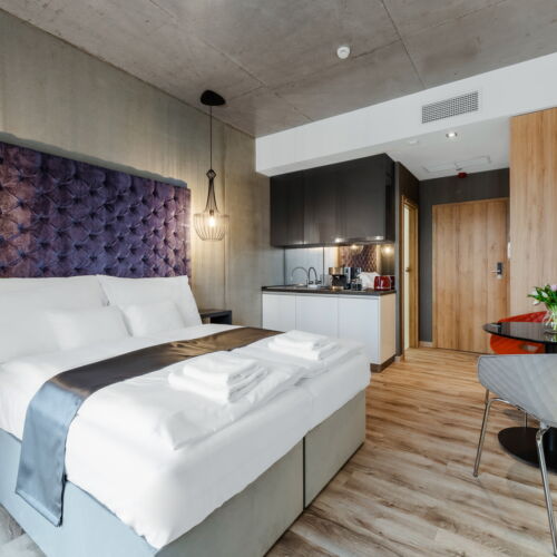 Apartament standard cu balcon cu 1 camera pentru 2 pers.