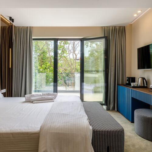 Camera dubla premium cu panoramă (se poate solicita pat suplimentar)