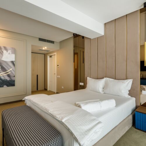 Camera dubla premium cu panoramă (se poate solicita pat suplimentar)