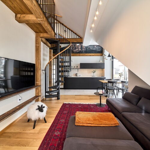 Duplex Apartment - for 7 People (No Spa Access) 3-Room Apartment for 7 Persons