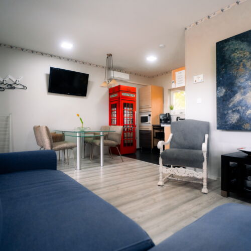 Design Apartman pro 4 os. se 2 ložnicemi přízemní (s možností přistýlky)