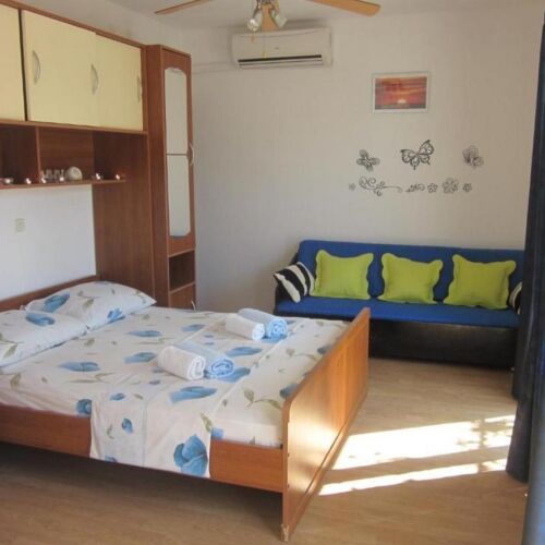 Apartament cu aer condiționat cu vedere spre mare cu 1 camera pentru 2 pers. AS-20114-a