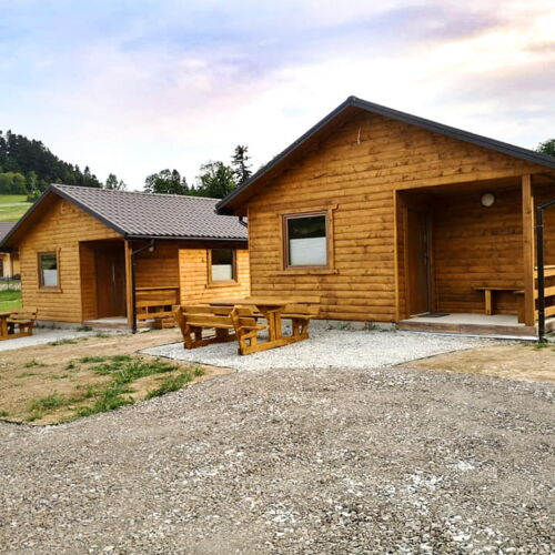 Domek drewniany 4-osobowy 