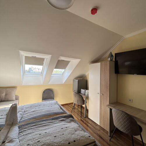 Apartament 4-osobowy z klimatyzacją udogodnienia dla niepełnosprawnych z 1 pomieszczeniem sypialnianym