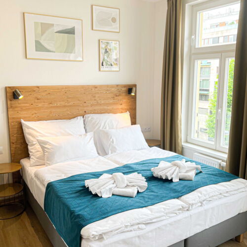 Deluxe Studio Apartman s manželskou postelí s 1 ložnicí