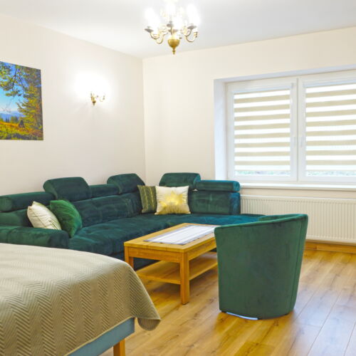 Apartament 7-osobowy na parterze Deluxe z 3 pomieszczeniami sypialnianymi