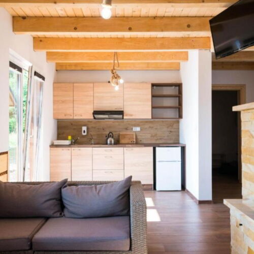 Domek drewniany 6-osobowy cały dom Standard