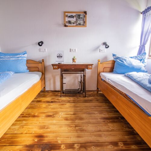 Camera twin la parter cu duș